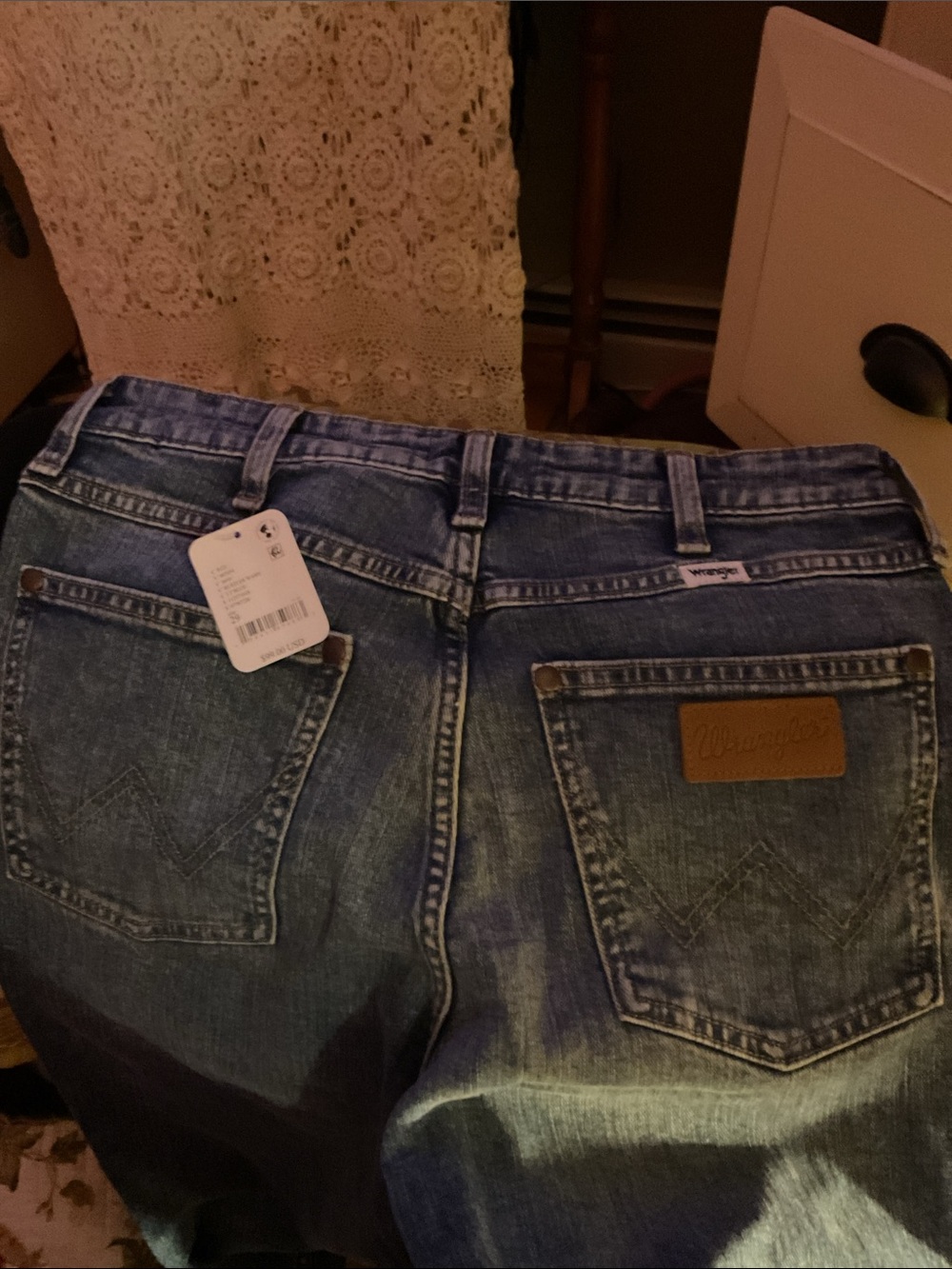 FREE PEOPLE WRANGLER JEANS
